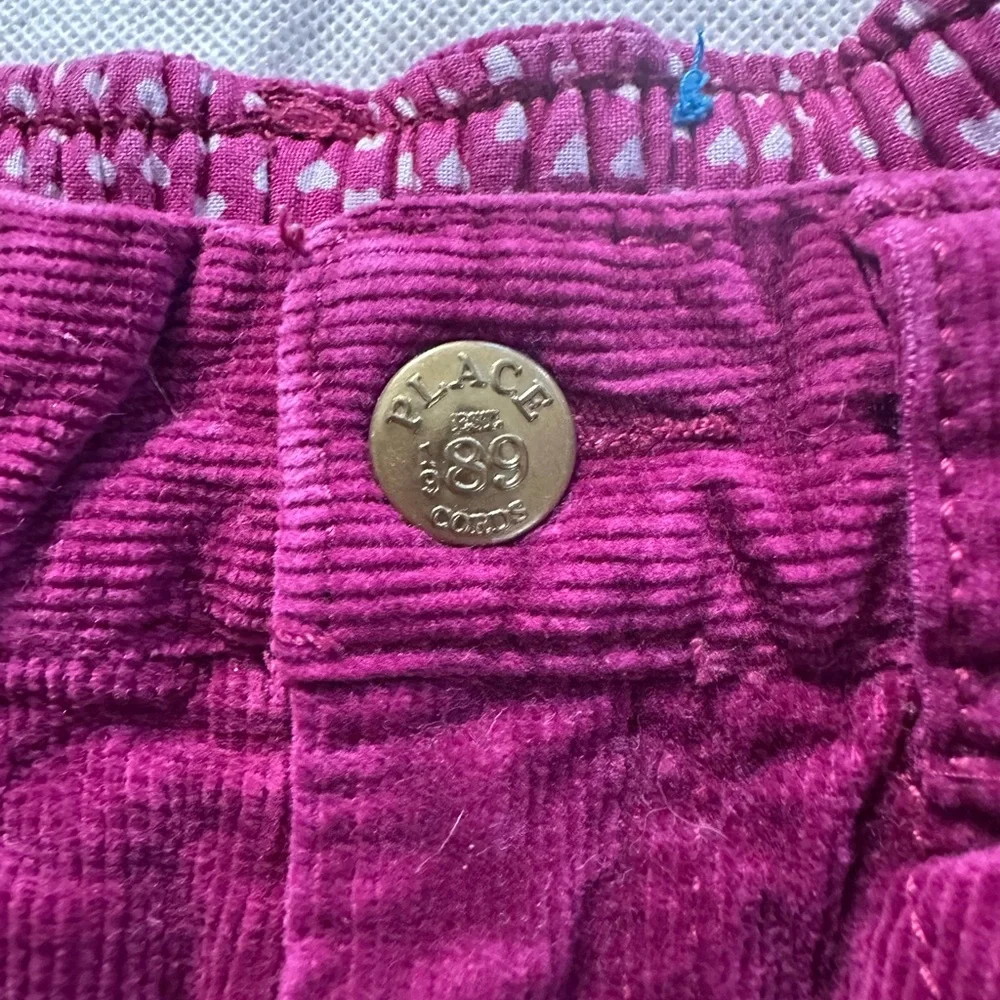 The Children’s Place Corduroy Ruffle Pants in Pink Girls Size 18 Months